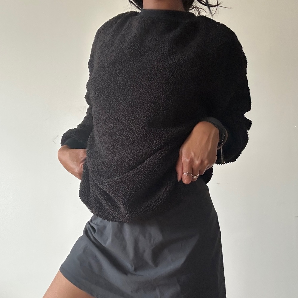 Black Fuzzy Sweater